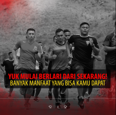 Mulai berlari sejak sekarang